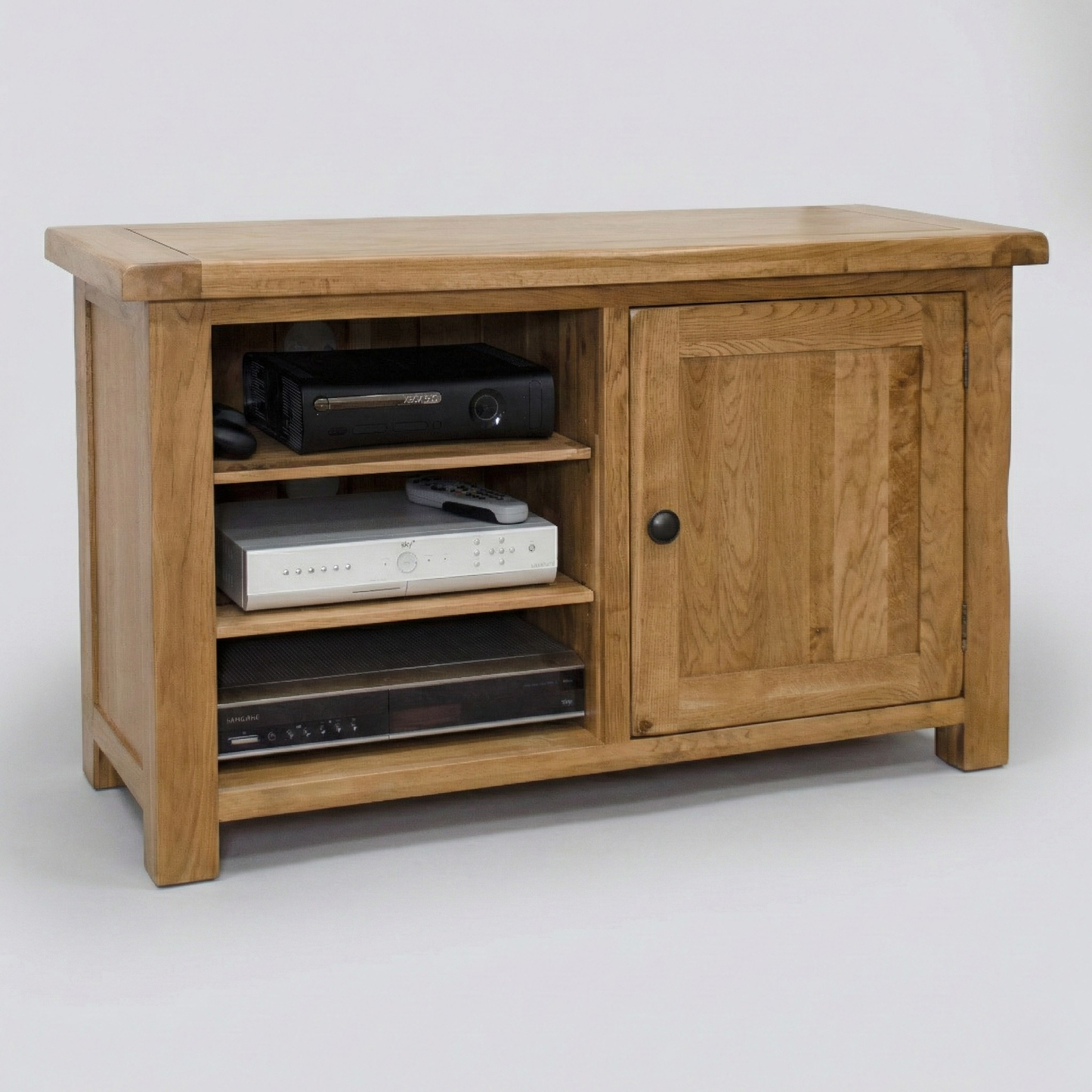 Rustic Oak TV Unit