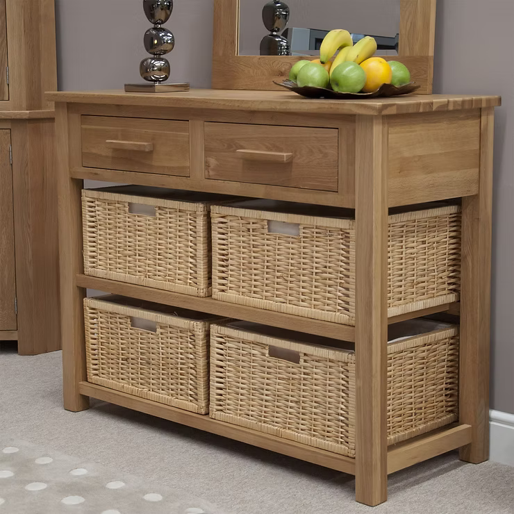 Ottilie Basket Hall Table