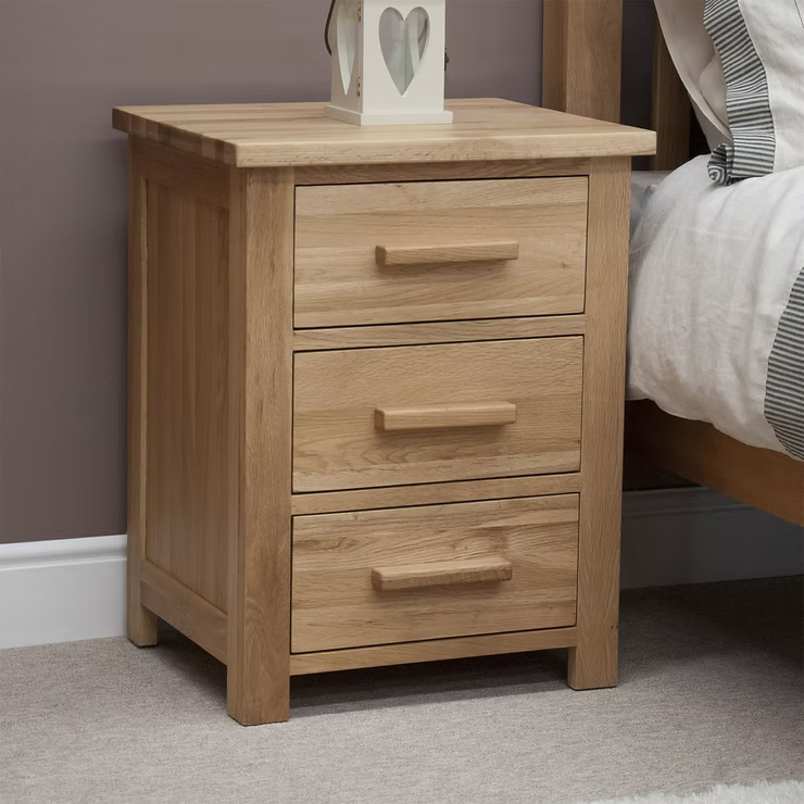 Ottilie 3 Drawer Bedside