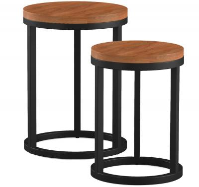 Detroit Nest of 2 Circular Tables