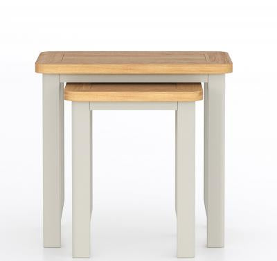 Tetbury Painted Nest of 2 Tables