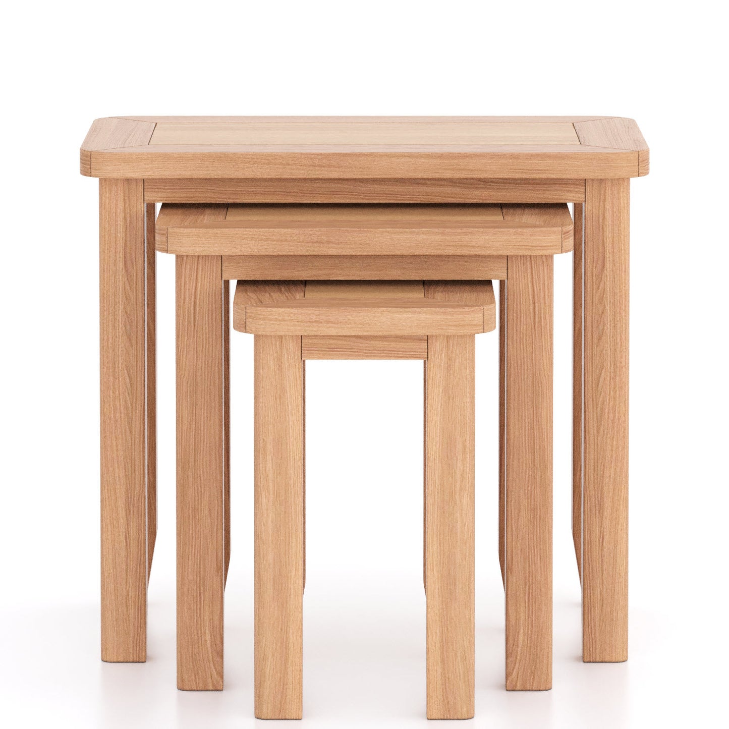 Tetbury Oak Nest of 3 Tables