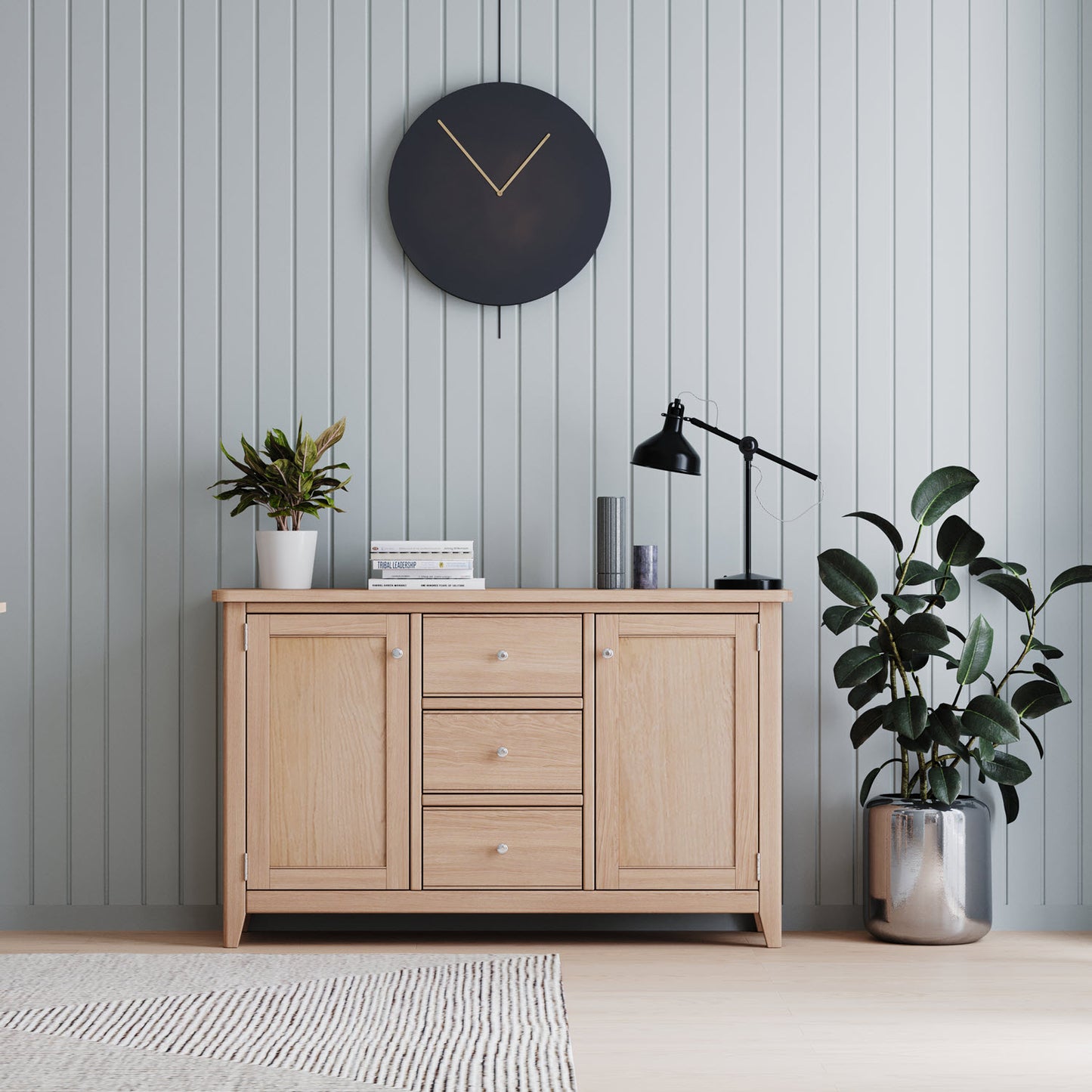 Tetbury Oak Large Sideboard