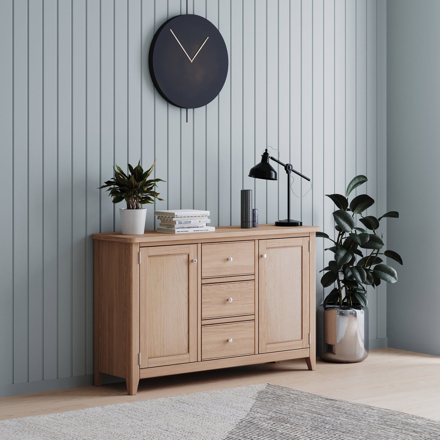 Tetbury Oak Large Sideboard