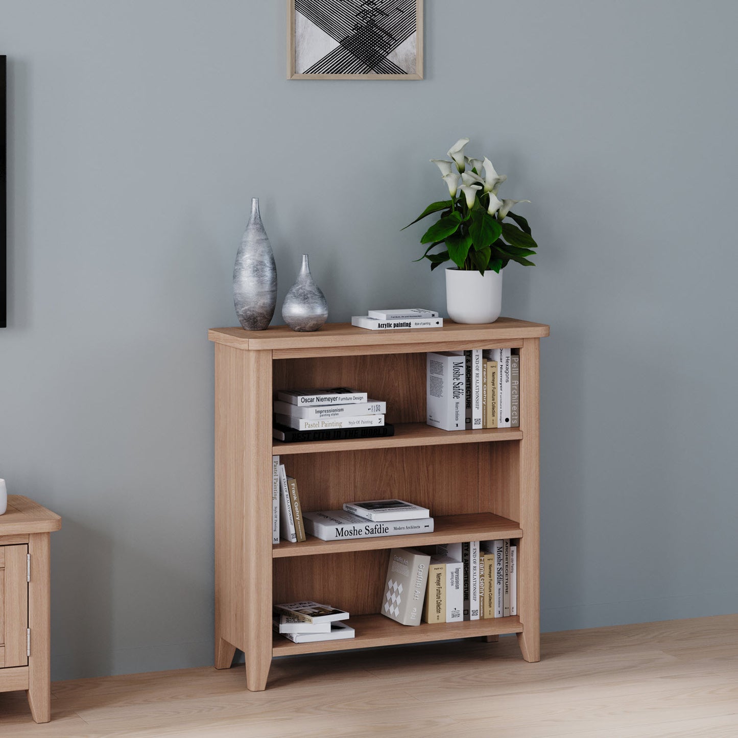 Tetbury Oak Small Bookcase