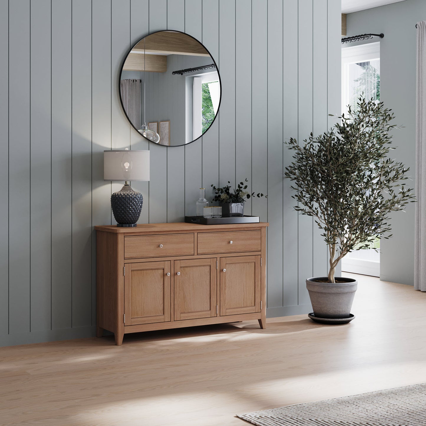 Tetbury Oak Extra Large Sideboard
