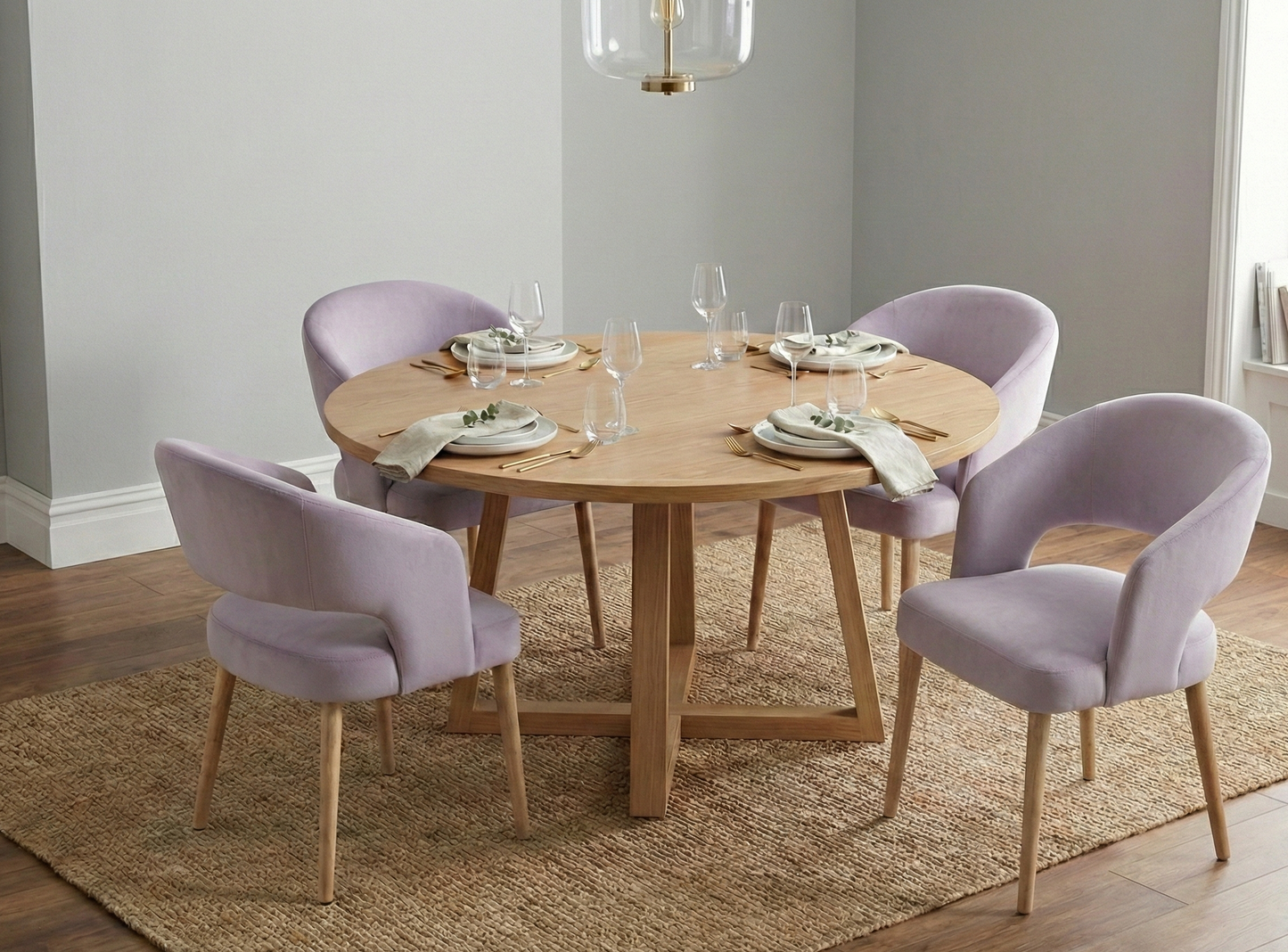 Octavia Mink Chair