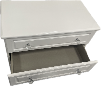 Grosvenor White Gloss 4 Drawer Chest
