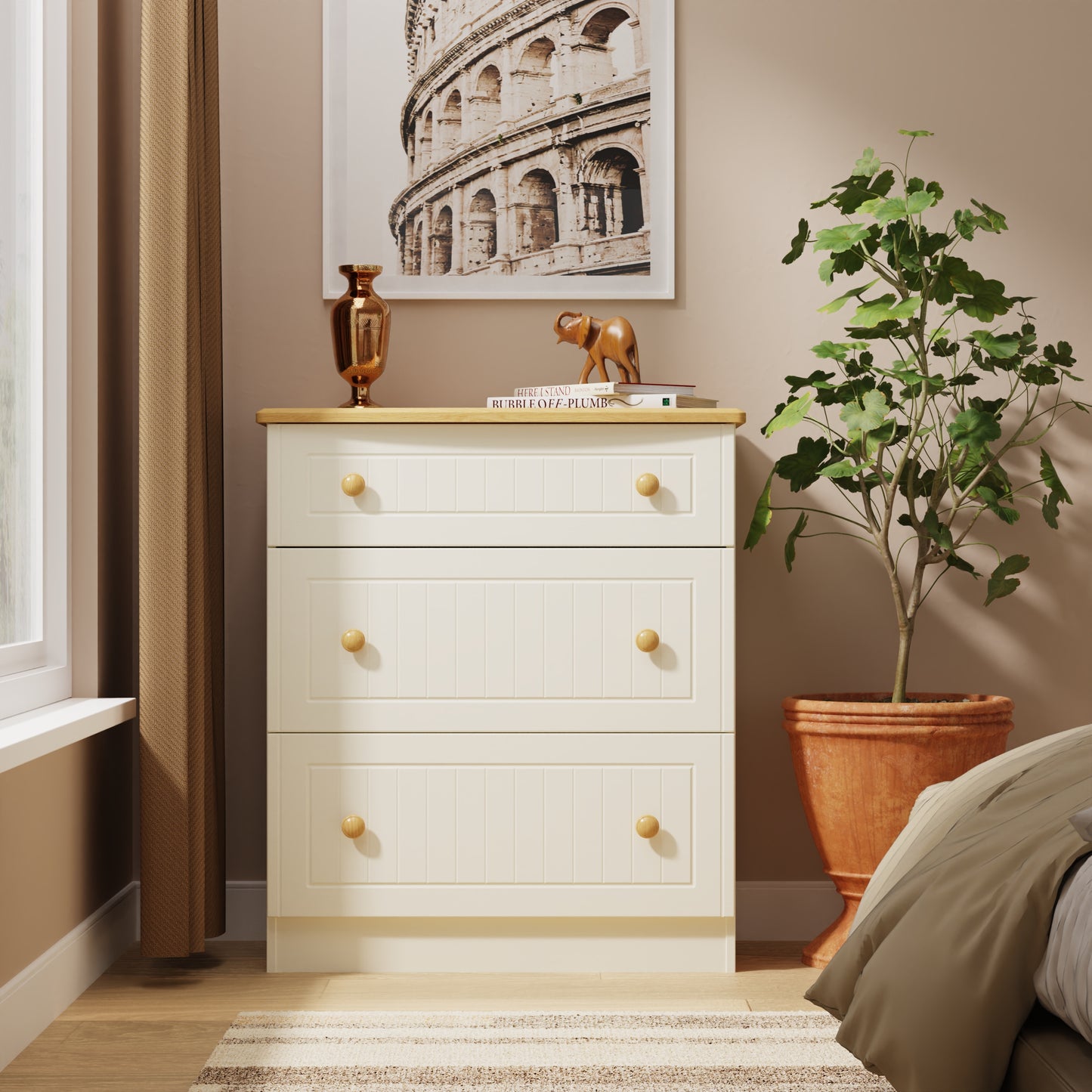 Avalon 3 Drawer Deep Chest