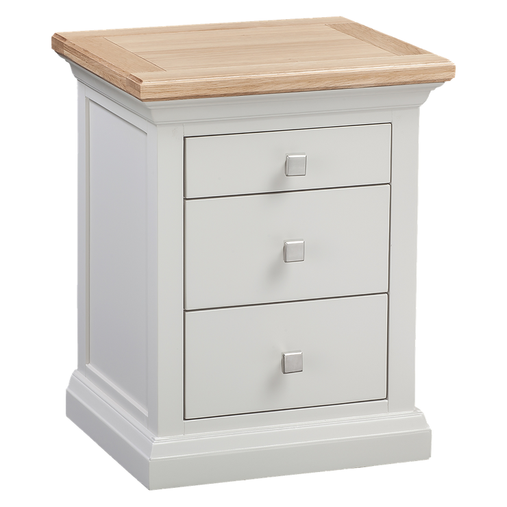 Bidbury 3 Drawer Bedside