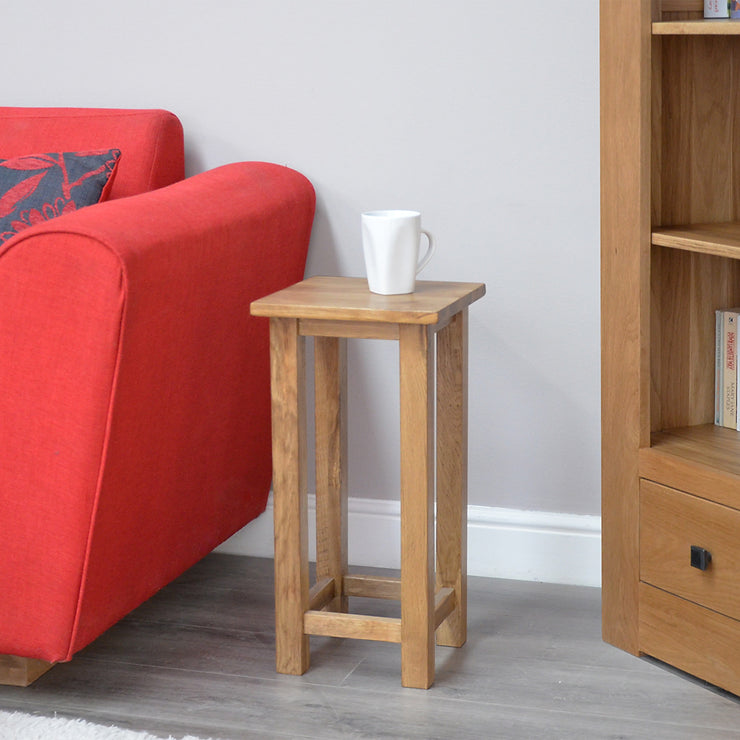 Rustic Oak Side Table