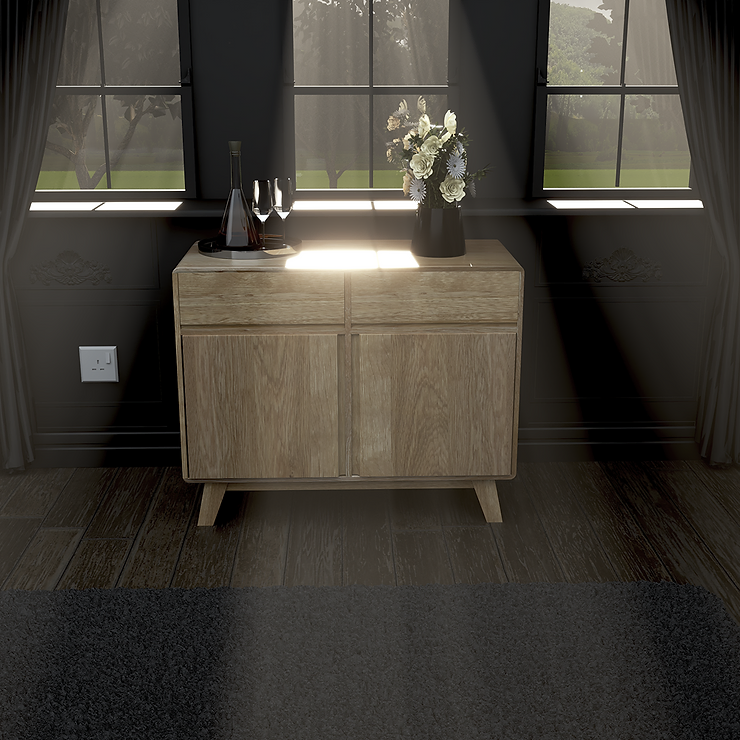 Oslo Oak Small Sideboard