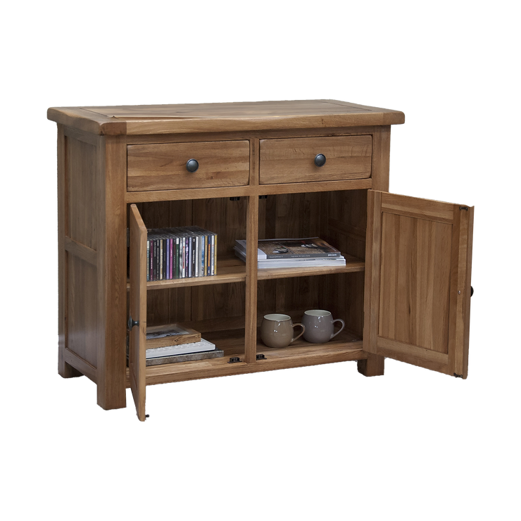 Rustic Oak Small Sideboard
