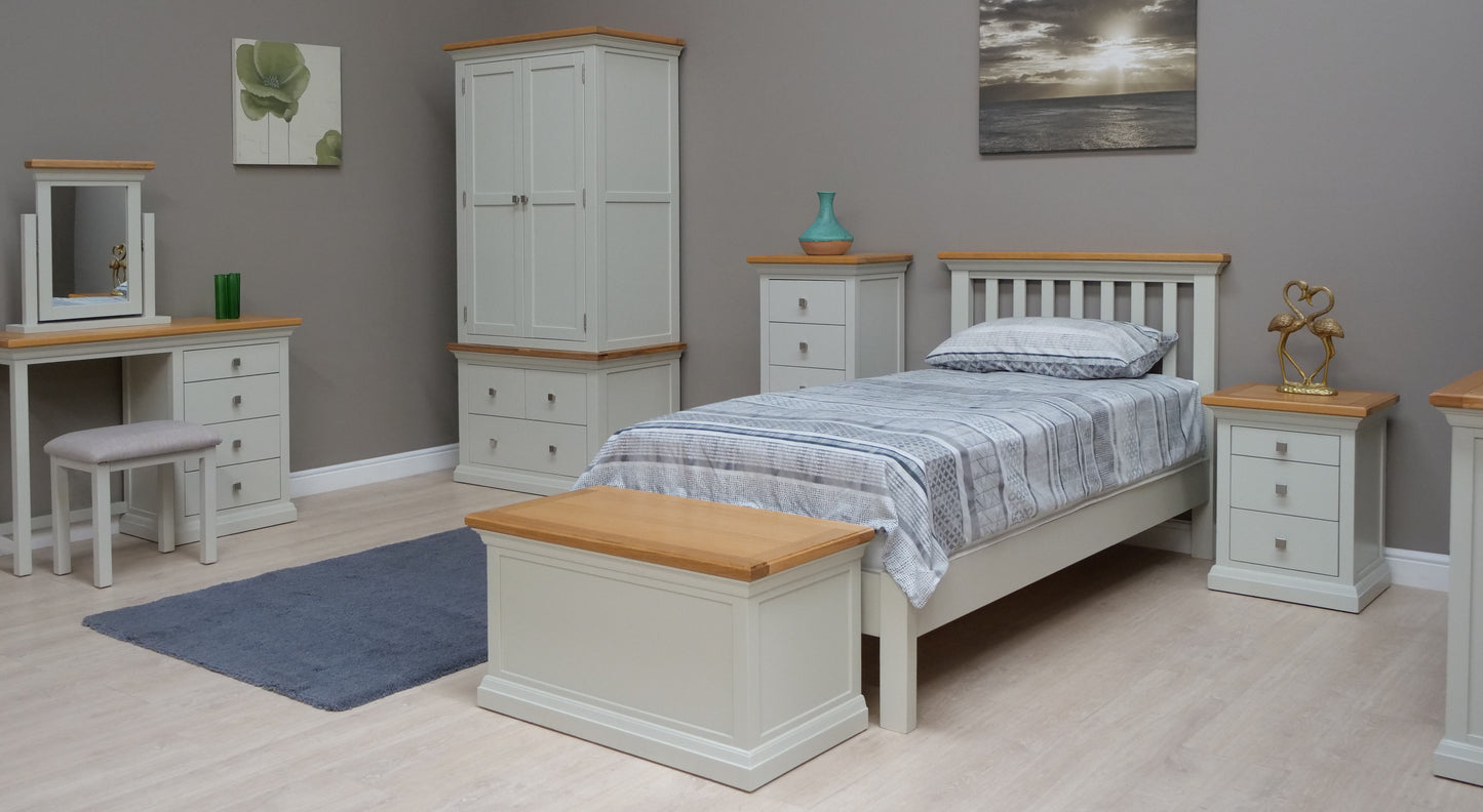 Bidbury 3 Drawer Bedside