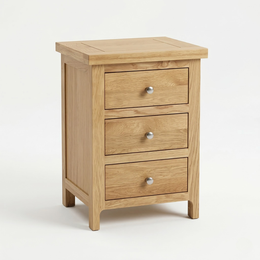 Denver 3 Drawer Bedside