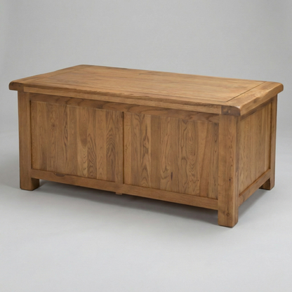 Rustic Oak Storage Chest