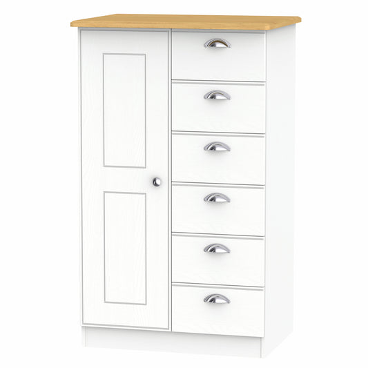 Kensington Midi Wardrobe with Drawers