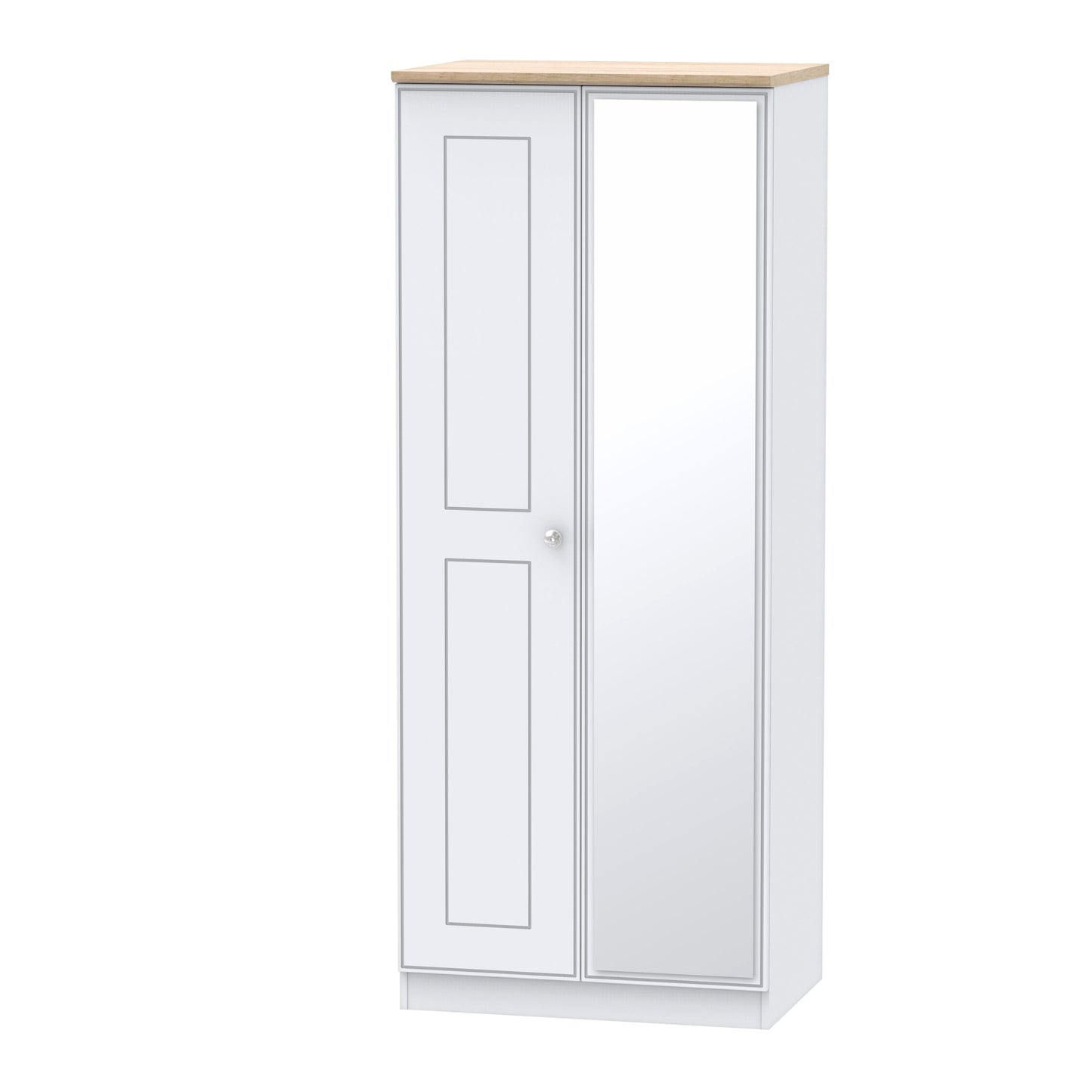 Kensington Double Mirrored Wardrobe