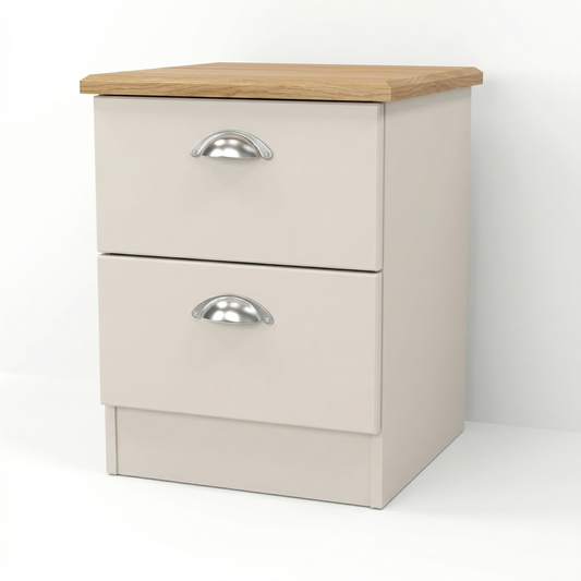 Kensington 2 Drawer Bedside