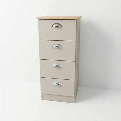 Kensington 4 Drawer Narrow Chest