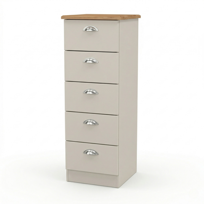 Kensington 5 Drawer Narrow Chest