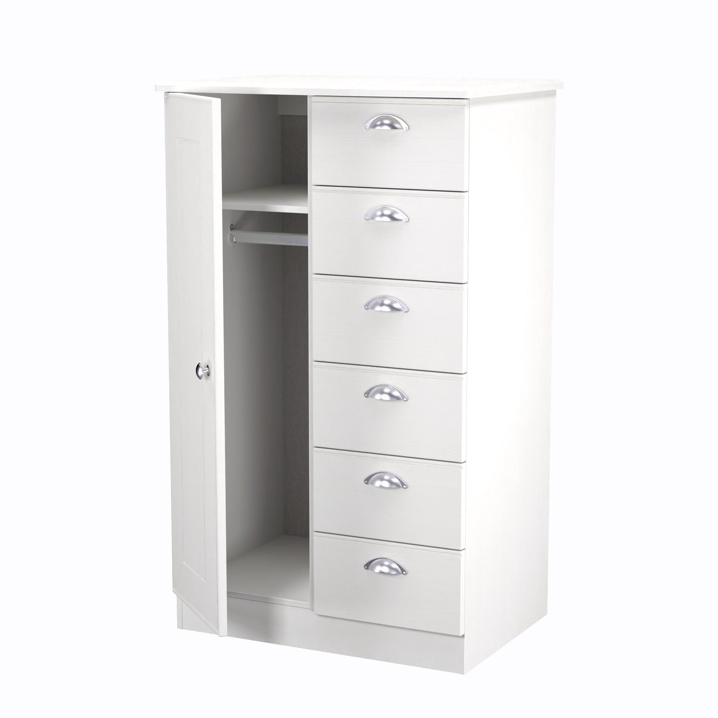 Kensington Midi Wardrobe with Drawers