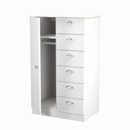 Kensington Midi Wardrobe with Drawers