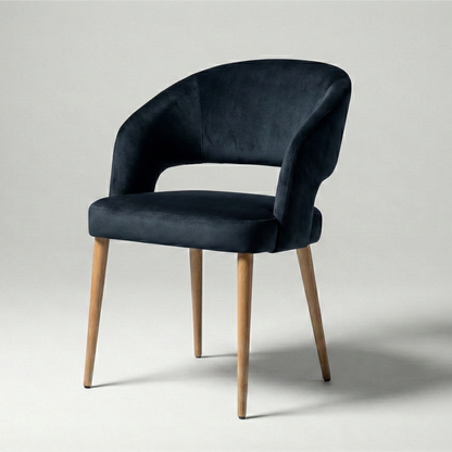Octavia Black Chair