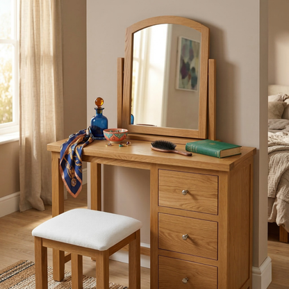 Denver Dressing Table with Stool