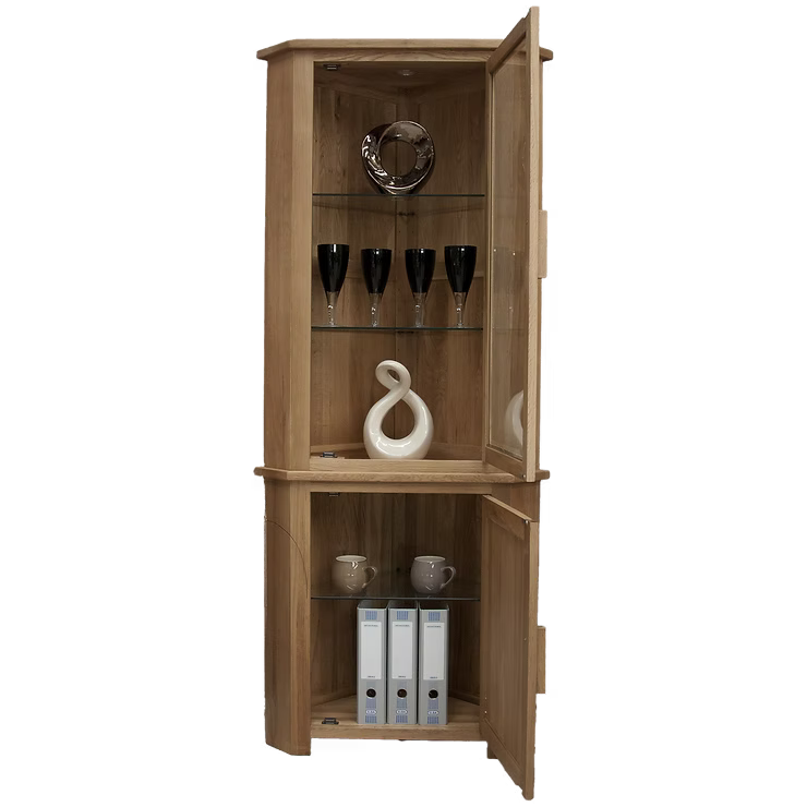 Ottilie Corner Display Cabinet