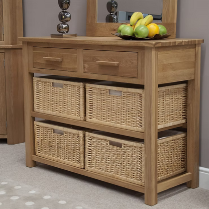 Ottilie Basket Hall Table