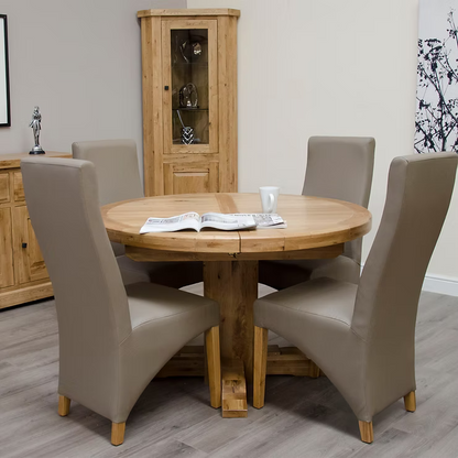 Kingsley Medium Round Extending Table