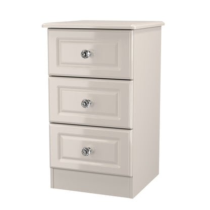 Grosvenor 3 Drawer Bedside