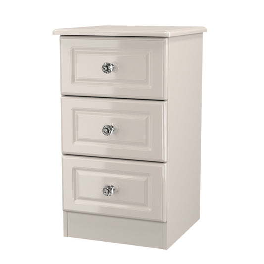 Grosvenor 3 Drawer Bedside