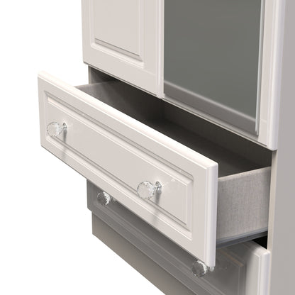 Grosvenor Mirrored Wardrobe With Drawers