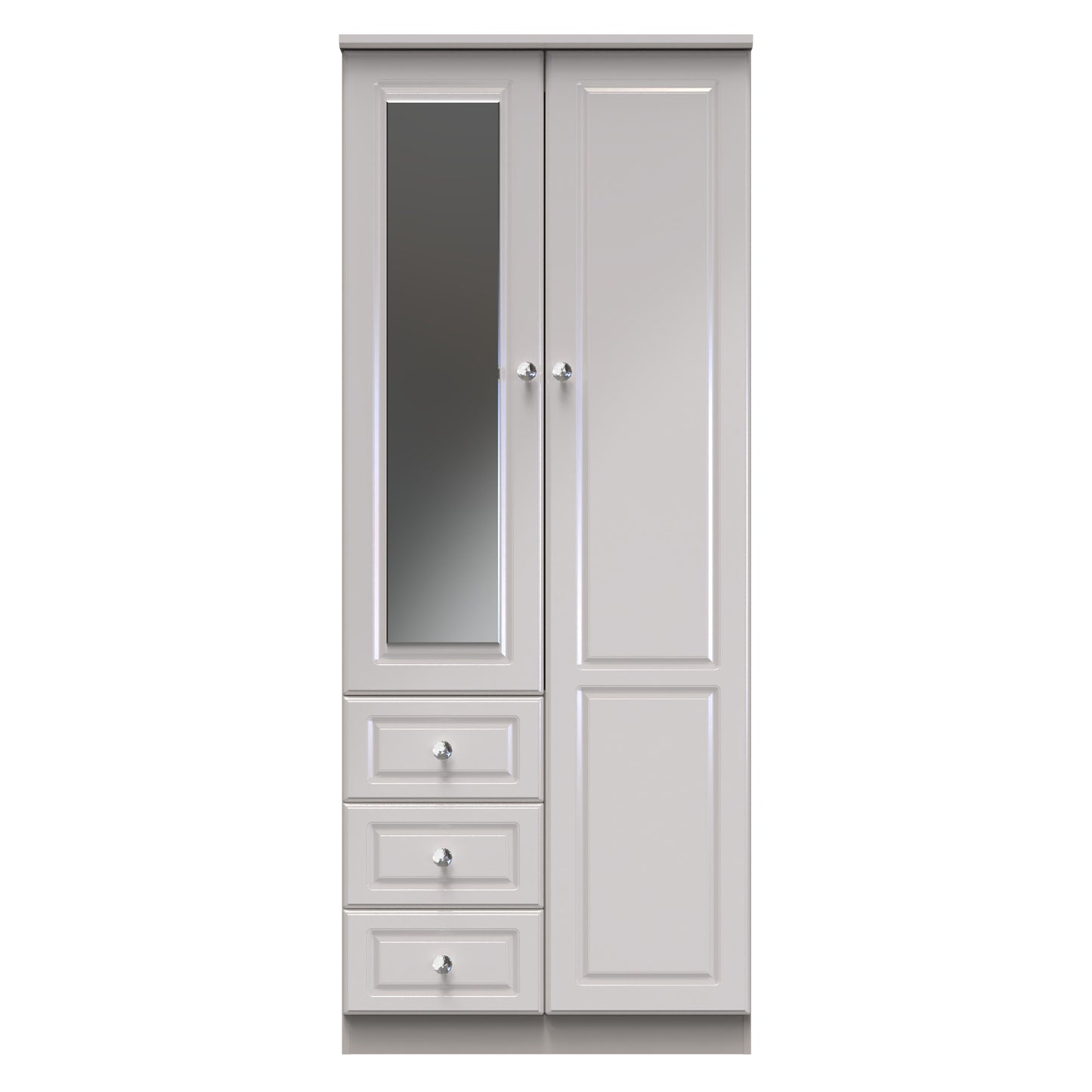 Grosvenor Mirrored Wardrobe With 3 Drawers