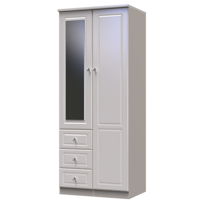 Grosvenor Mirrored Wardrobe With 3 Drawers