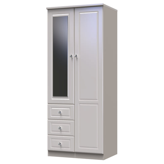 Grosvenor Mirrored Wardrobe With 3 Drawers