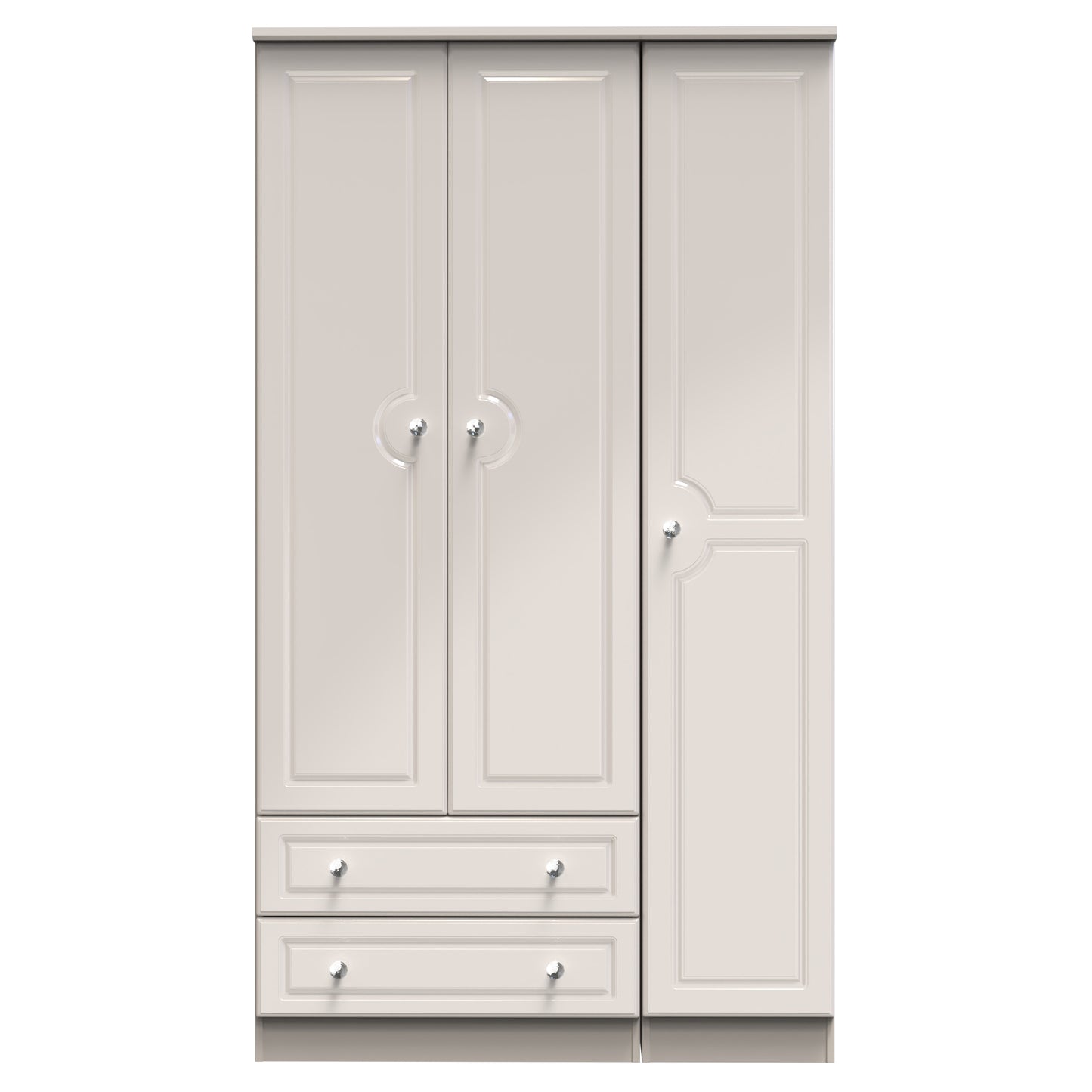 Grosvenor Triple Wardrobe With Drawers