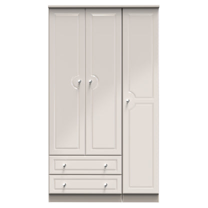 Grosvenor Triple Wardrobe With Drawers