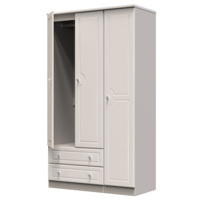 Grosvenor Triple Wardrobe With Drawers