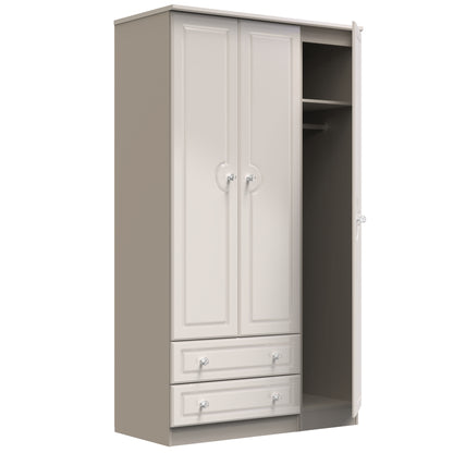 Grosvenor Triple Wardrobe With Drawers