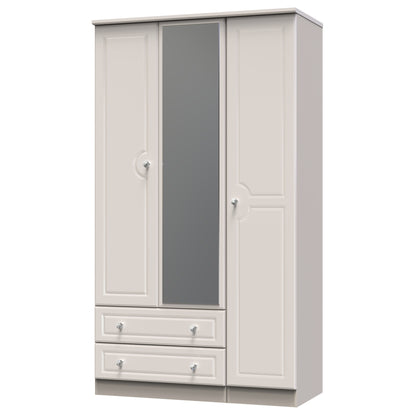 Grosvenor Triple Mirrored Wardrobe With Drawers