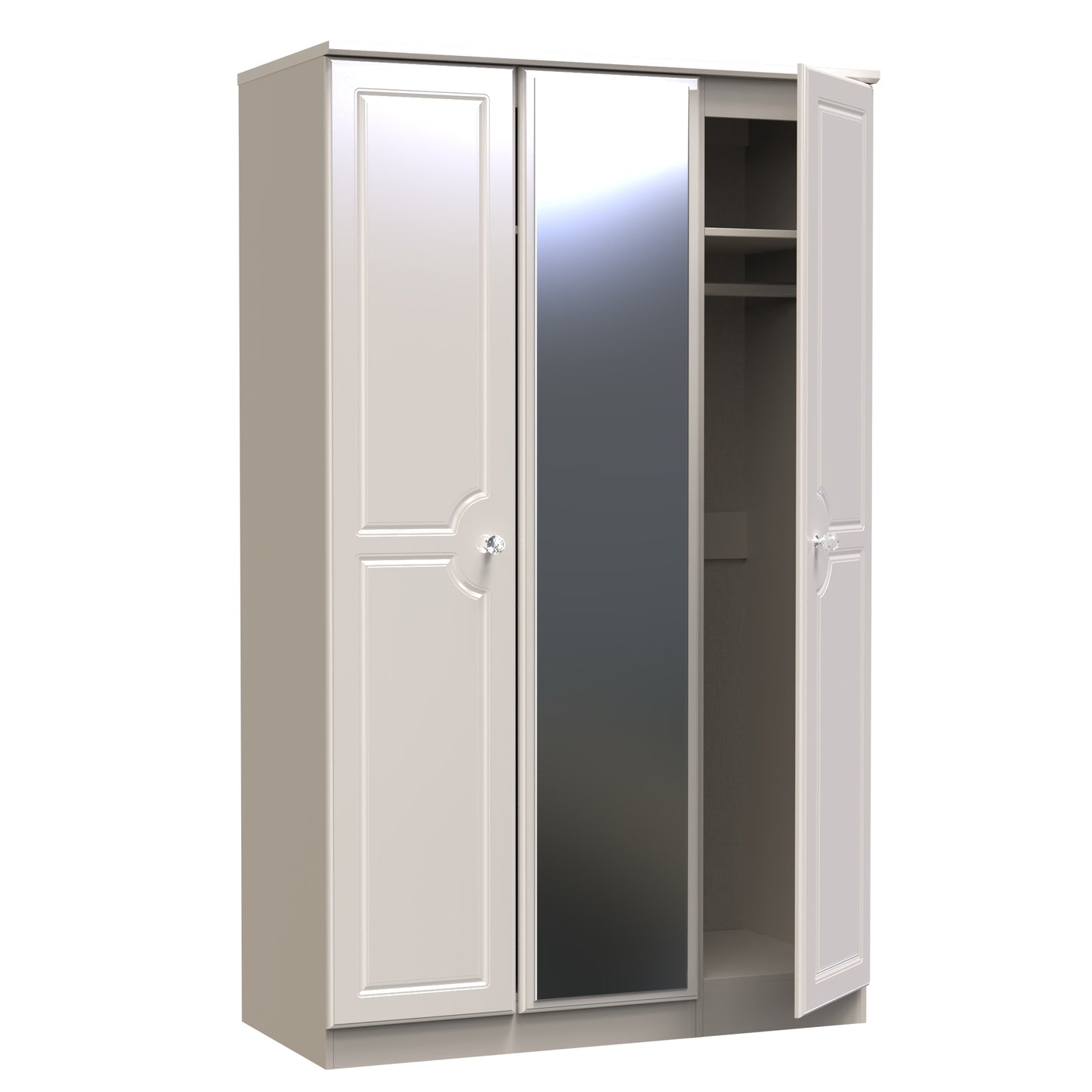 Grosvenor Triple Mirrored Wardrobe