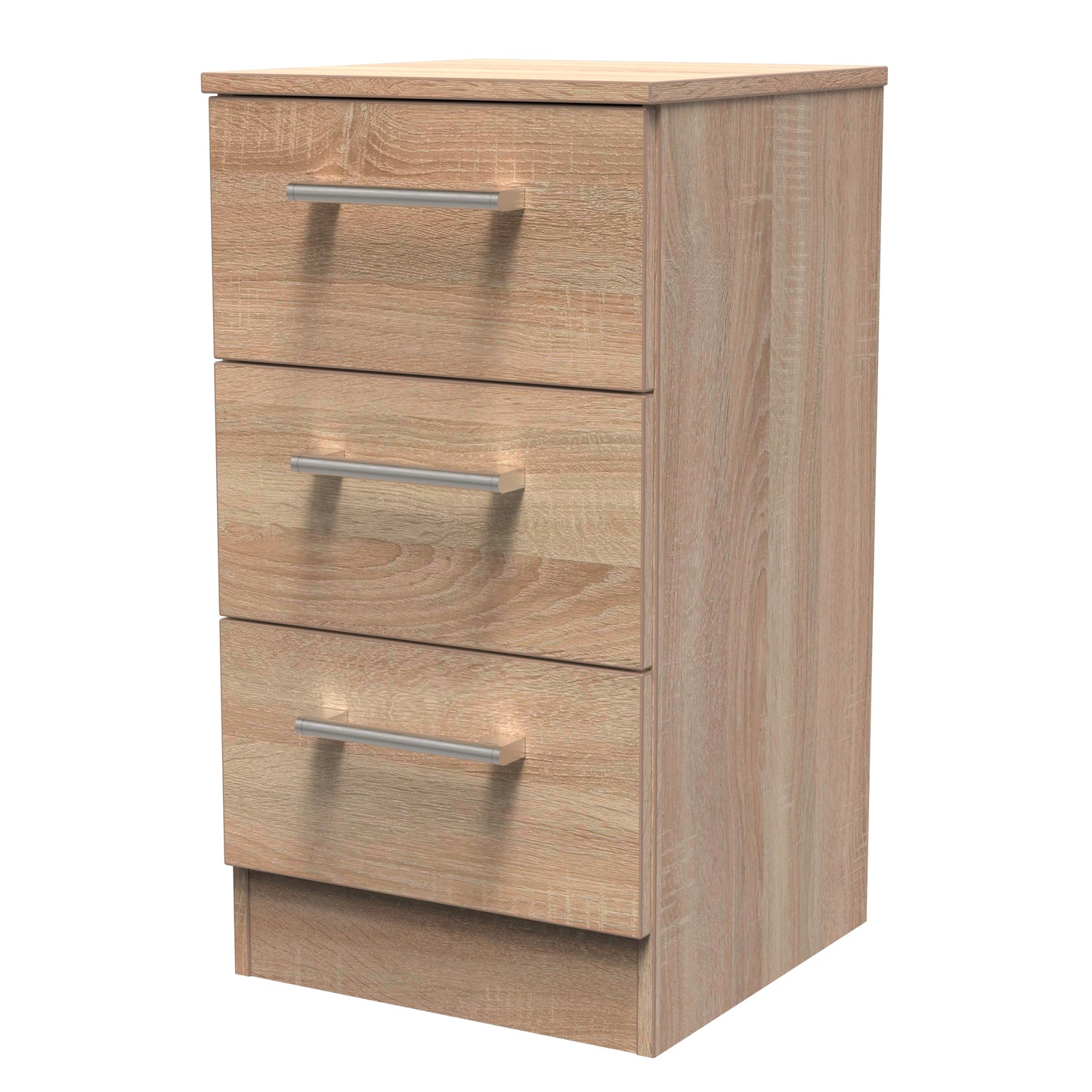 London 3 Drawer Bedside