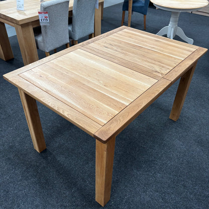 Oak Large Extending Dining Table