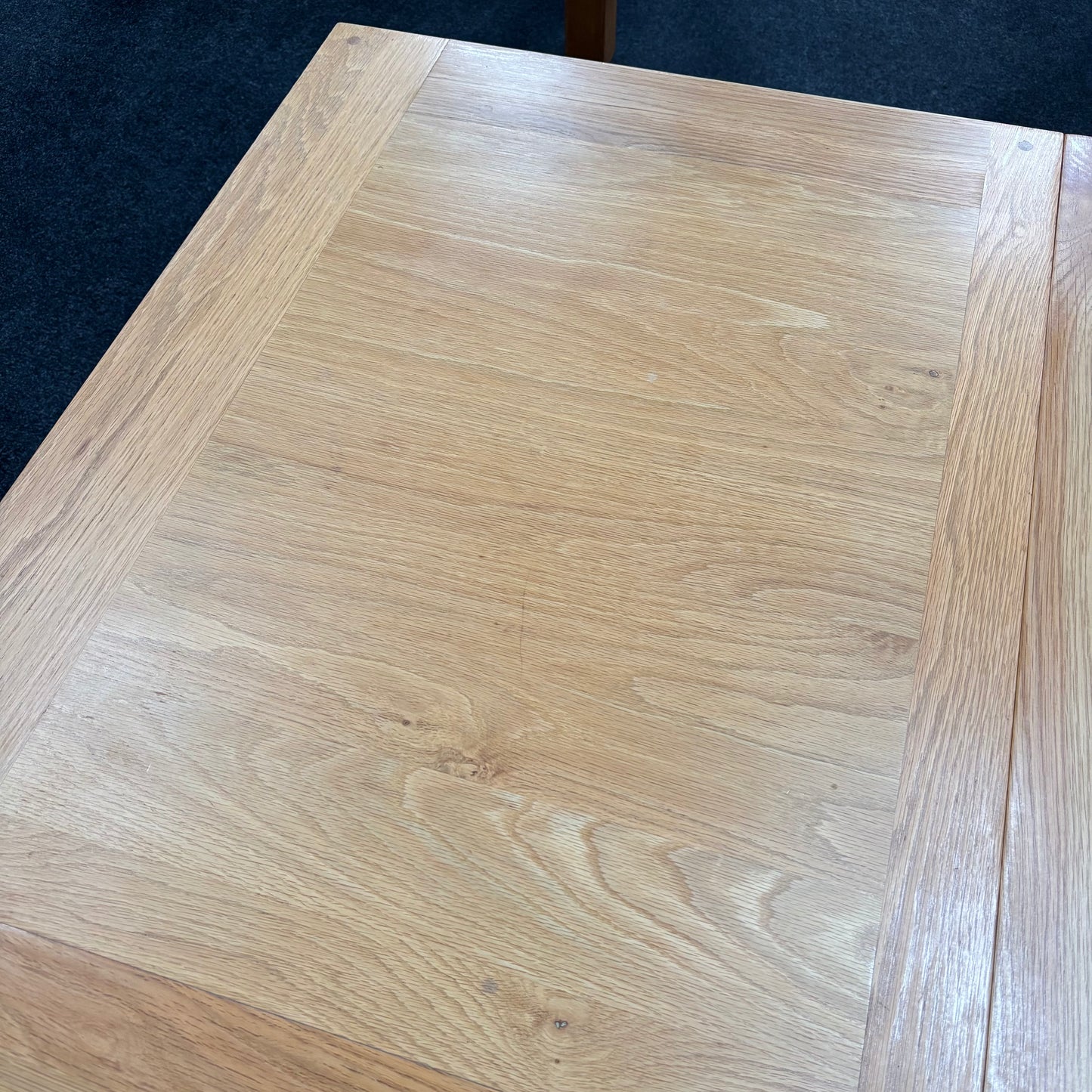 Oak Large Extending Dining Table