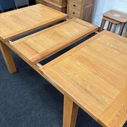 Oak Large Extending Dining Table
