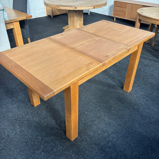 Oak Large Extending Dining Table