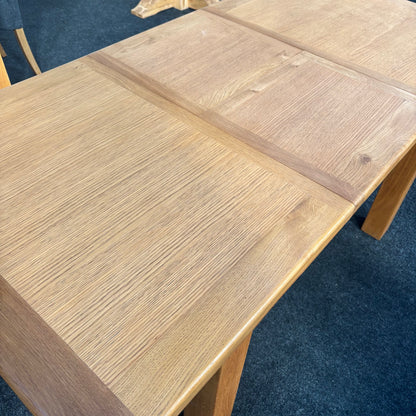 Oak Large Extending Dining Table